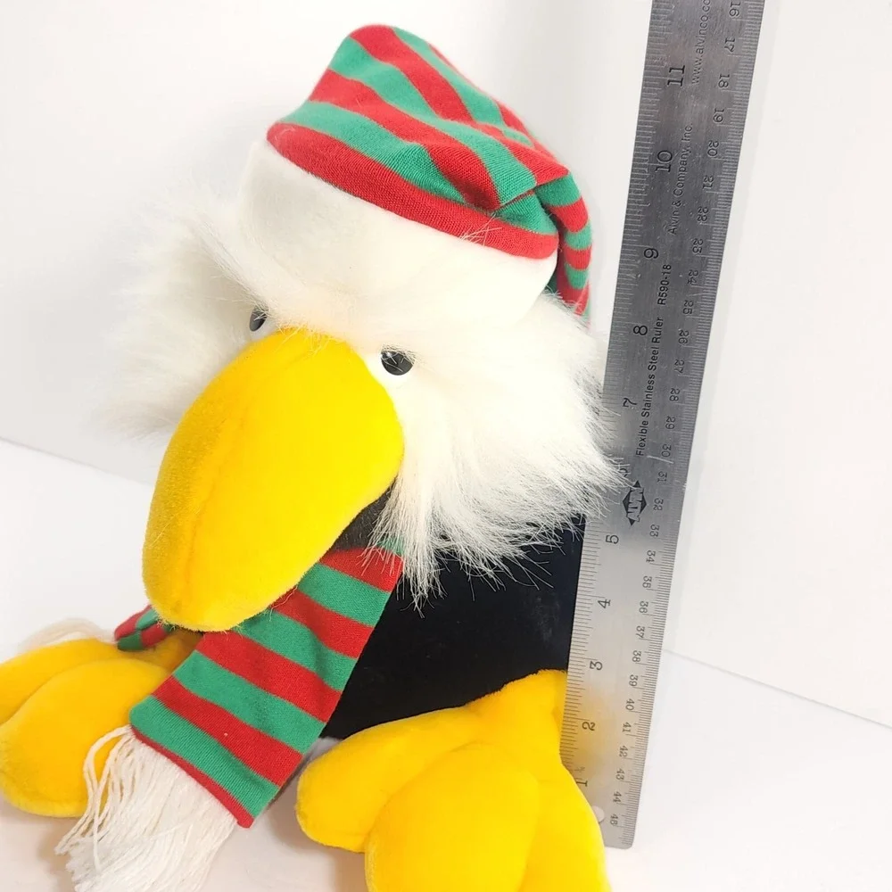 Vtg Ganz Bros X Mas Plush 1989 American Bald Eagle‎ Heritage Collection w Tags